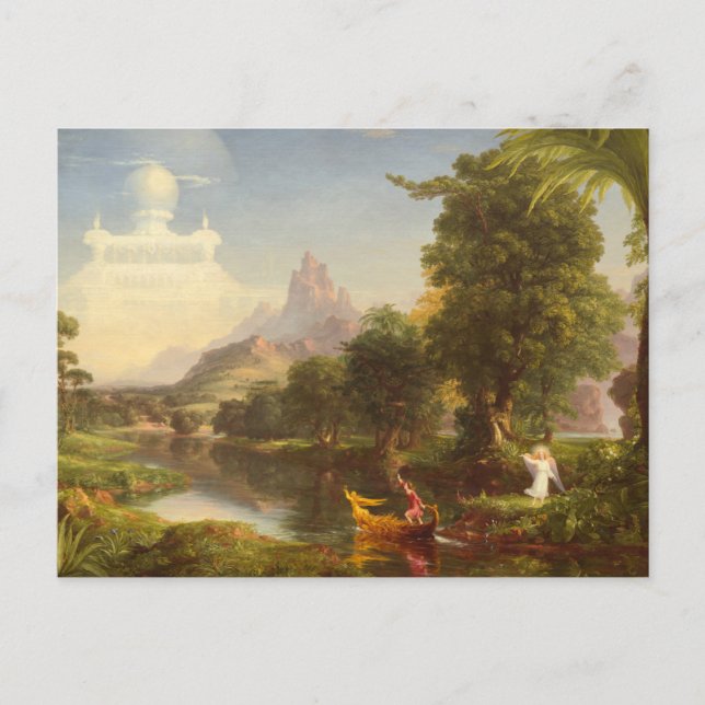 The Voyage of Life: Youth by Thomas Cole Postcard (Front)
