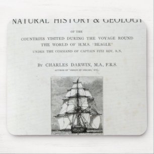 The Voyage of the Beagle Mouse Pad