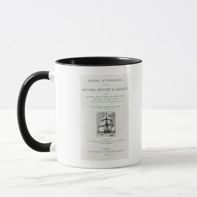 The Voyage of the Beagle Mug (Left)