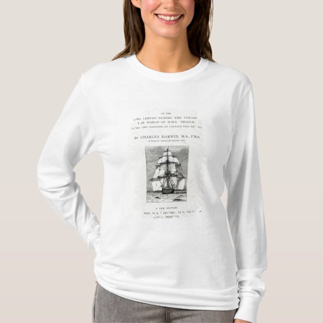 The Voyage of the Beagle T-Shirt (Front)