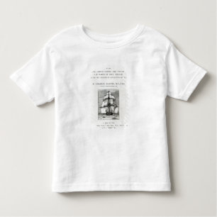 The Voyage of the Beagle Toddler T-Shirt