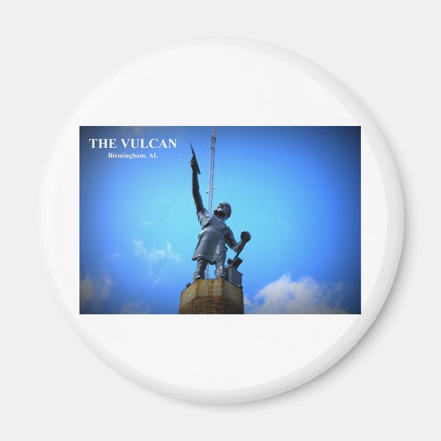 THE VULCAN STATUE MAGNET (Front)