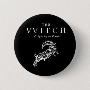 The VVitch a new Eangland fotktale 6 Cm Round Badge