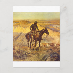 The Wagon Boss', Charles M_Great Work of Art Postcard