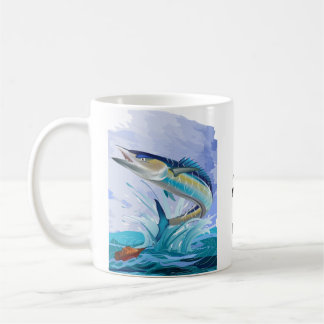 The Wahoo Fishing Drinks Tea or Coffee Mug