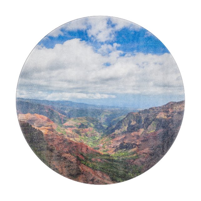 The Waimea Canyon Cutting Board (Front)