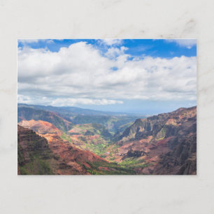 The Waimea Canyon Postcard