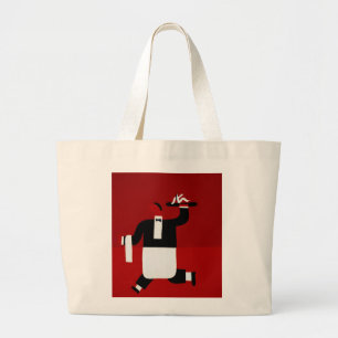 The Waiter 1998 Large Tote Bag