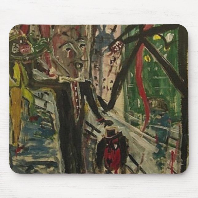THE WAITER OF CANNIBALS MOUSE PAD (Front)
