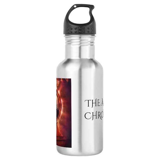 The Waking Cover 24 oz Water Bottle (Front)