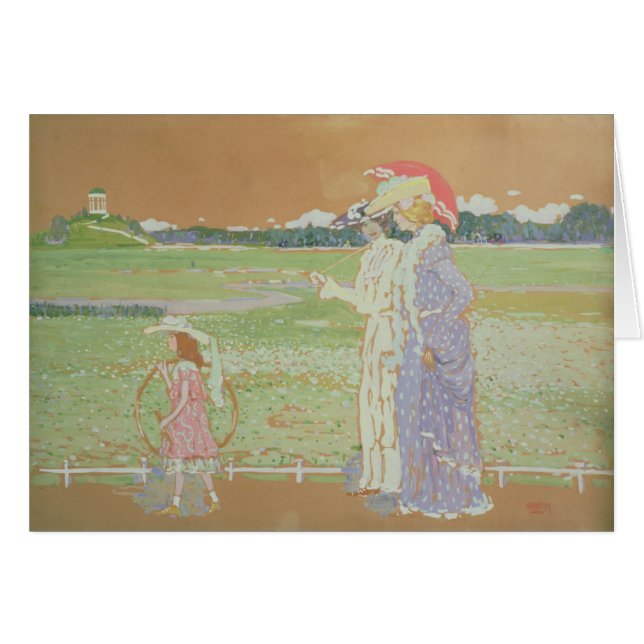 The Walk, 1903 (Front Horizontal)