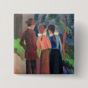 The Walk, 1914 15 Cm Square Badge