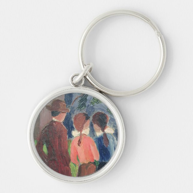 The Walk, 1914 Key Ring (Front)