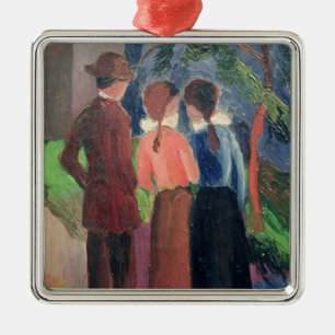 The Walk, 1914 Metal Tree Decoration