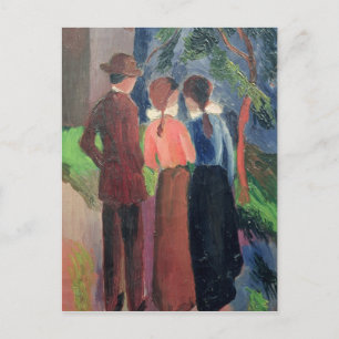 The Walk, 1914 Postcard