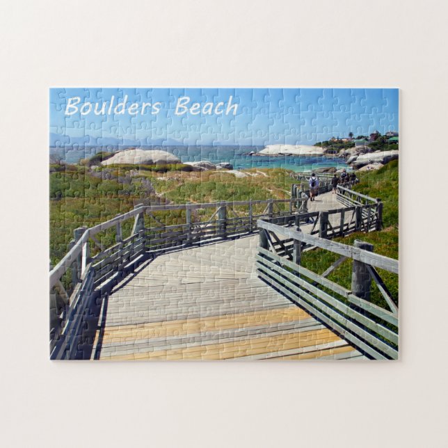 The walk down towards Boulders Beach near Cape Jigsaw Puzzle (Horizontal)