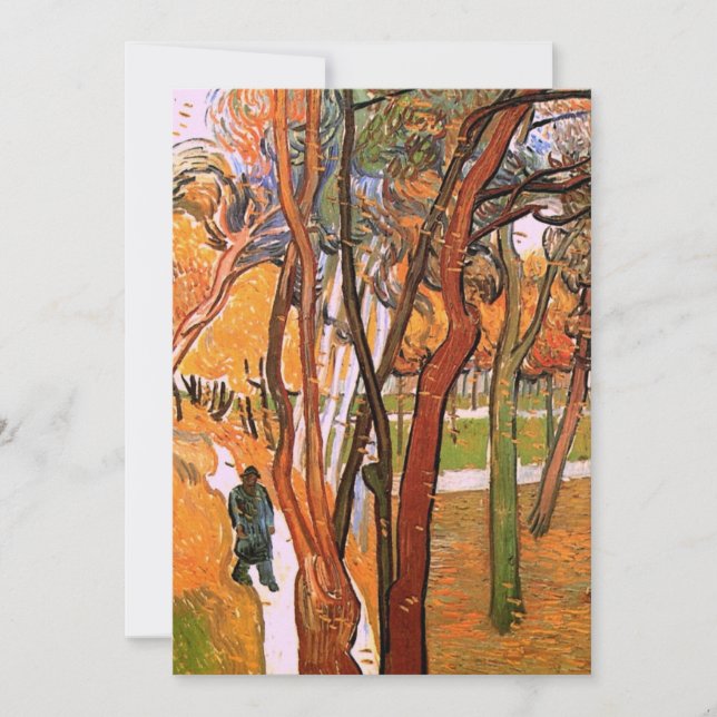 The Walk: Falling Leaves by Vincent van Gogh (Front)