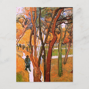 The Walk: Falling Leaves by Vincent van Gogh Postcard