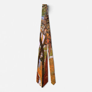The Walk: Falling Leaves by Vincent van Gogh Tie