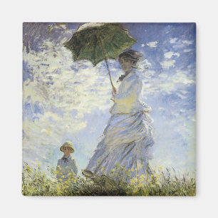 The Walk, Lady with a Parasol Magnet