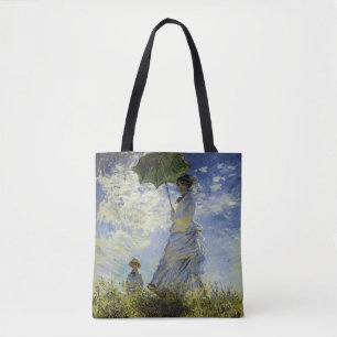 The Walk, Lady with a Parasol Tote Bag