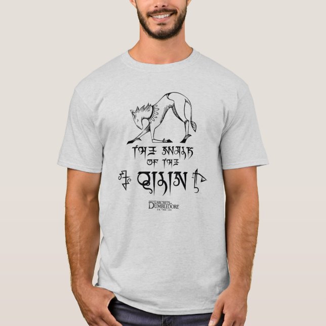 The Walk of The Qilin Line Graphic T-Shirt (Front)