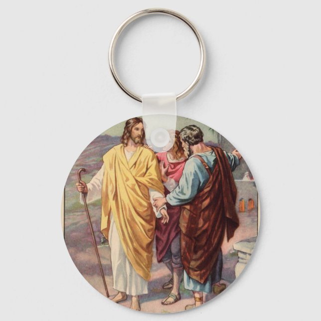 The walk to emmaus key ring (Front)