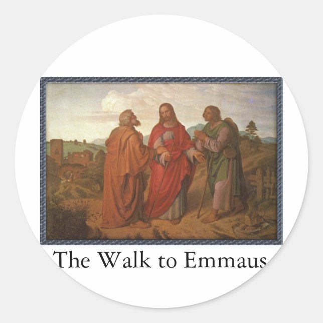 The Walk to Emmaus Stickers (Front)