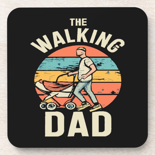 the walking dad coaster (Front)