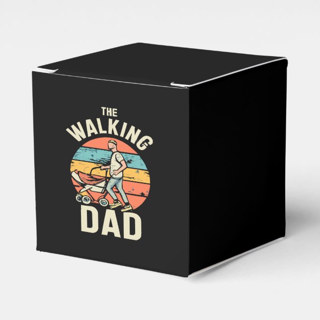 the walking dad favour box (Front Side)