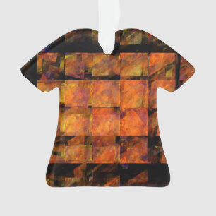 The Wall Abstract Art Acrylic Shirt Ornament