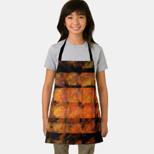 The Wall Abstract Art Apron