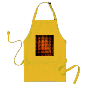 The Wall Abstract Art Apron