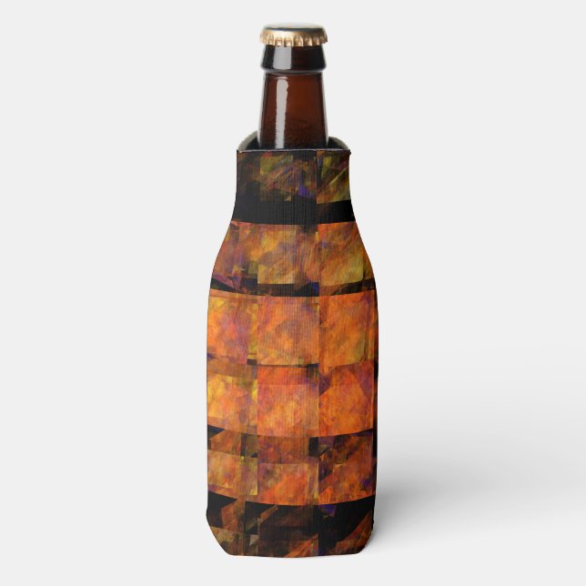 The Wall Abstract Art Bottle Cooler (Bottle Front)