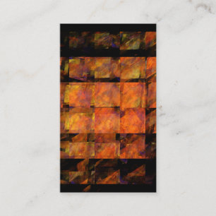 The Wall Abstract Art Business Card