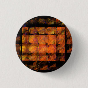 The Wall Abstract Art Button (round)
