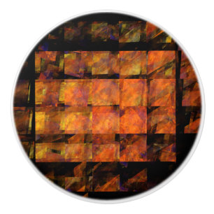The Wall Abstract Art Ceramic Knob