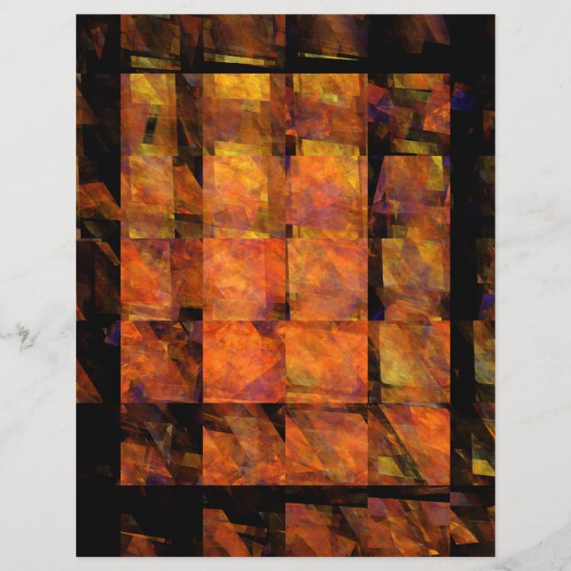 The Wall Abstract Art Flyer (Front)