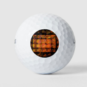 The Wall Abstract Art Golf Balls
