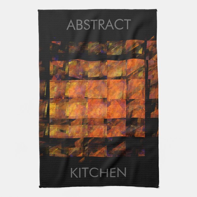 The Wall Abstract Art Kitchen Towel (Vertical)
