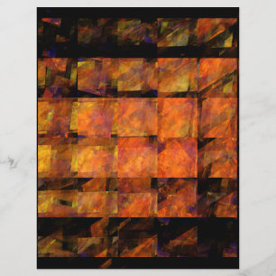 The Wall Abstract Art Letterhead