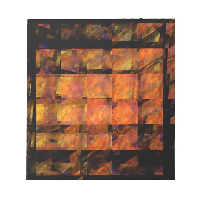 The Wall Abstract Art Notepad (Front)
