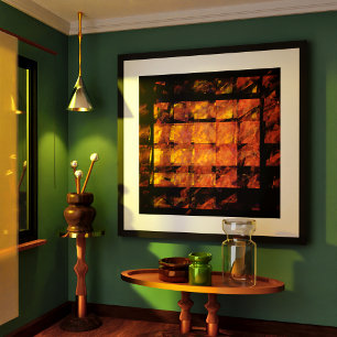 The Wall Abstract Art Poster