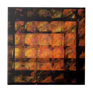 The Wall Abstract Art Tile