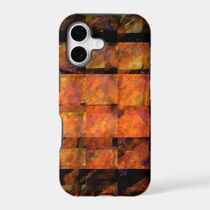 The Wall Abstract Geometric Fire Art Modern