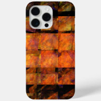 The Wall Abstract Geometric Fire Art Modern