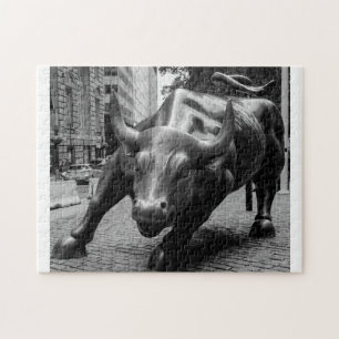 The Wall Street Bull New York. Jigsaw Puzzle