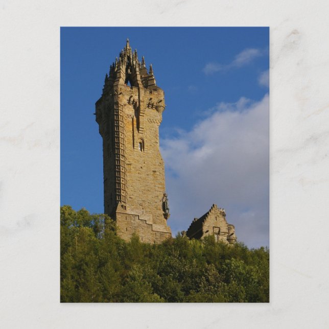 The Wallace Monument Stirling Scotland Postcard (Front)