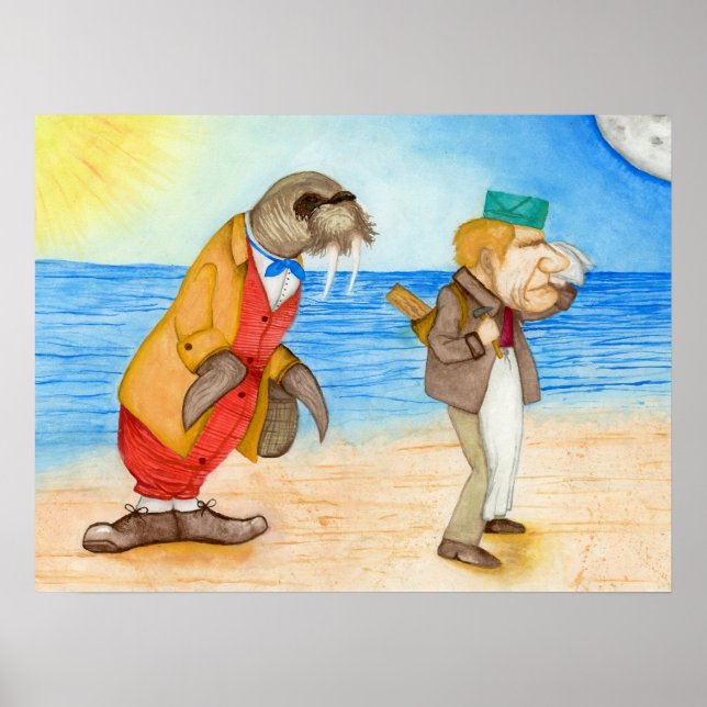 The Walrus and the Carpenter Poster (Front)