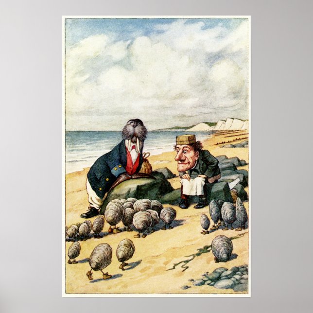 The Walrus and the Carpenter Poster (Front)